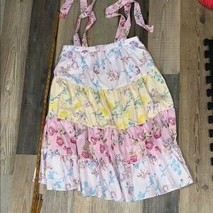 Floral Tiered Mini Dress